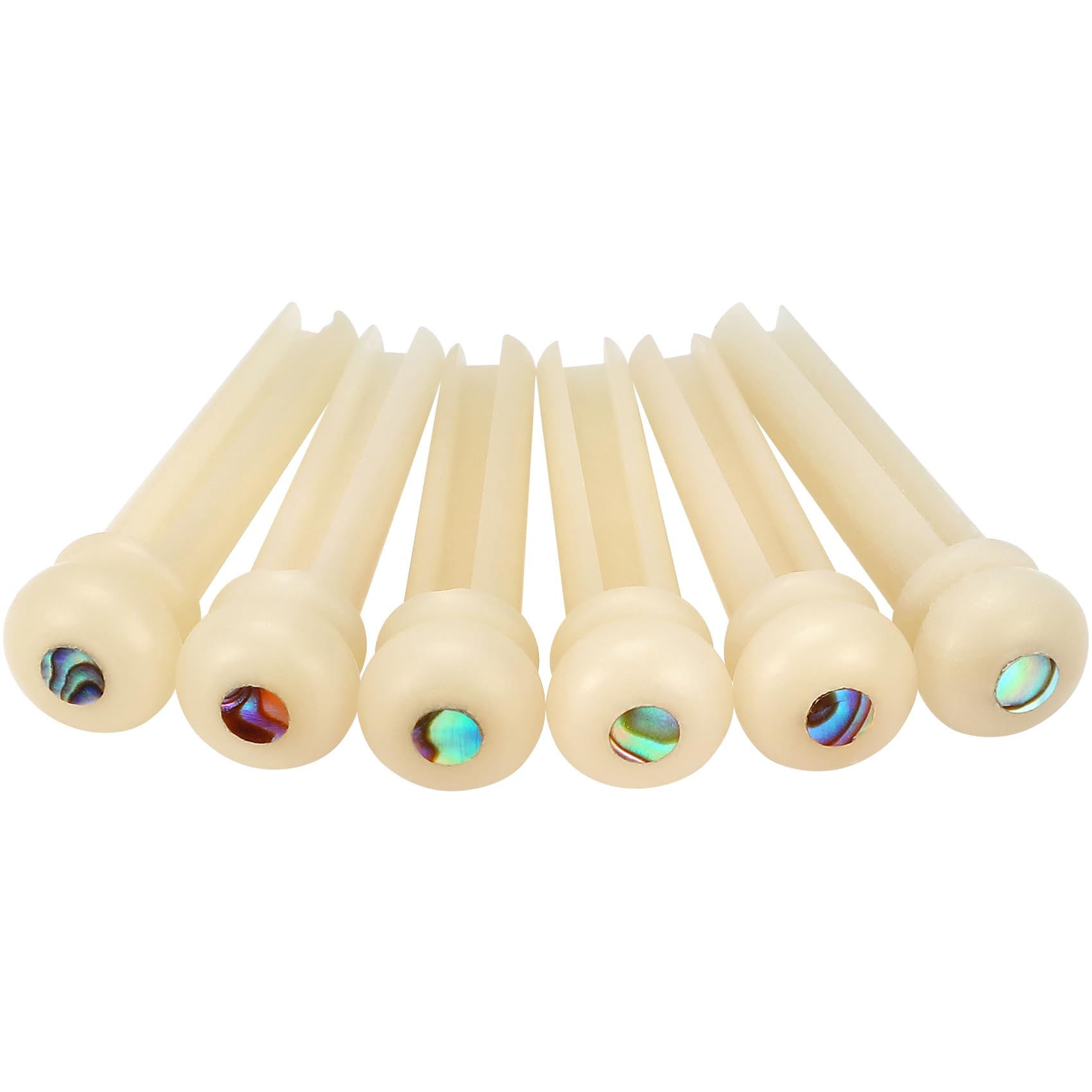 Amazon.com: Blisstime 6pcs Unbleached Guitar Bone Bridge Pins